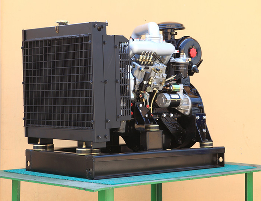 Молчаливый тип промышленные двигатели дизеля, двигатель дизеля 4 ходов охлаженный воздухом