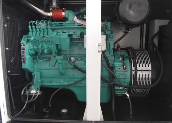 генератор белого цвета 220ква дизельный резервный/звукоизоляционный молчаливый дизельный генератор