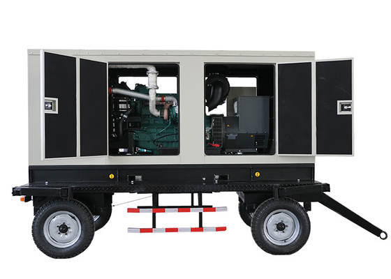 Durable Use Movable Trailer Diesel Generator Set Мощность 100KVA 80 кВт