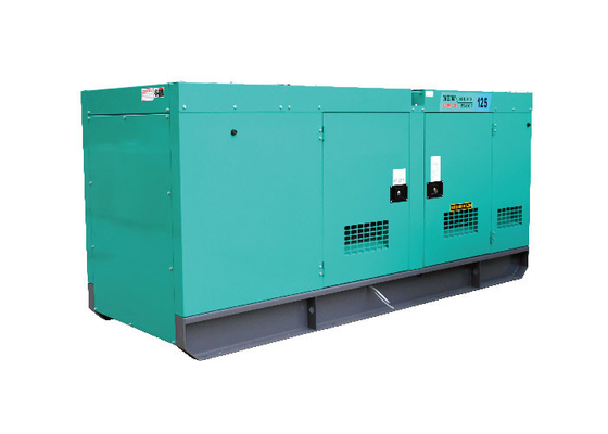 Электрический бесшумный дизельный генератор переменного тока AC 3 Phase Prime Power 100 Kw