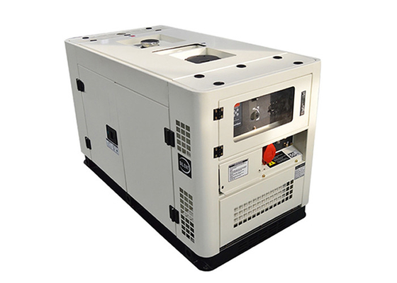 Воздушно-охлажденный портативный дизельный генератор мощностью 10 кВА звукоизоляционный генератор