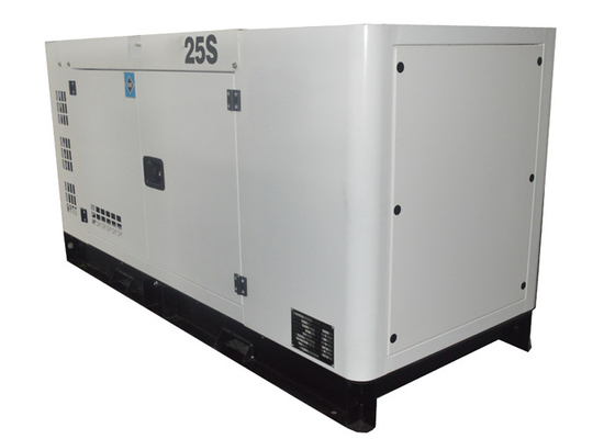 Намочите охлаженный 25КВА трехфазный супер молчаливый генератор, дизельный набор генератора