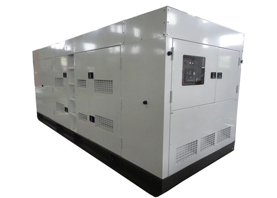 генератор 400KW тепловозных генераторов 60hz 1800rpm 500KVA Cummins звукоизоляционный с ATS SOCOMEC